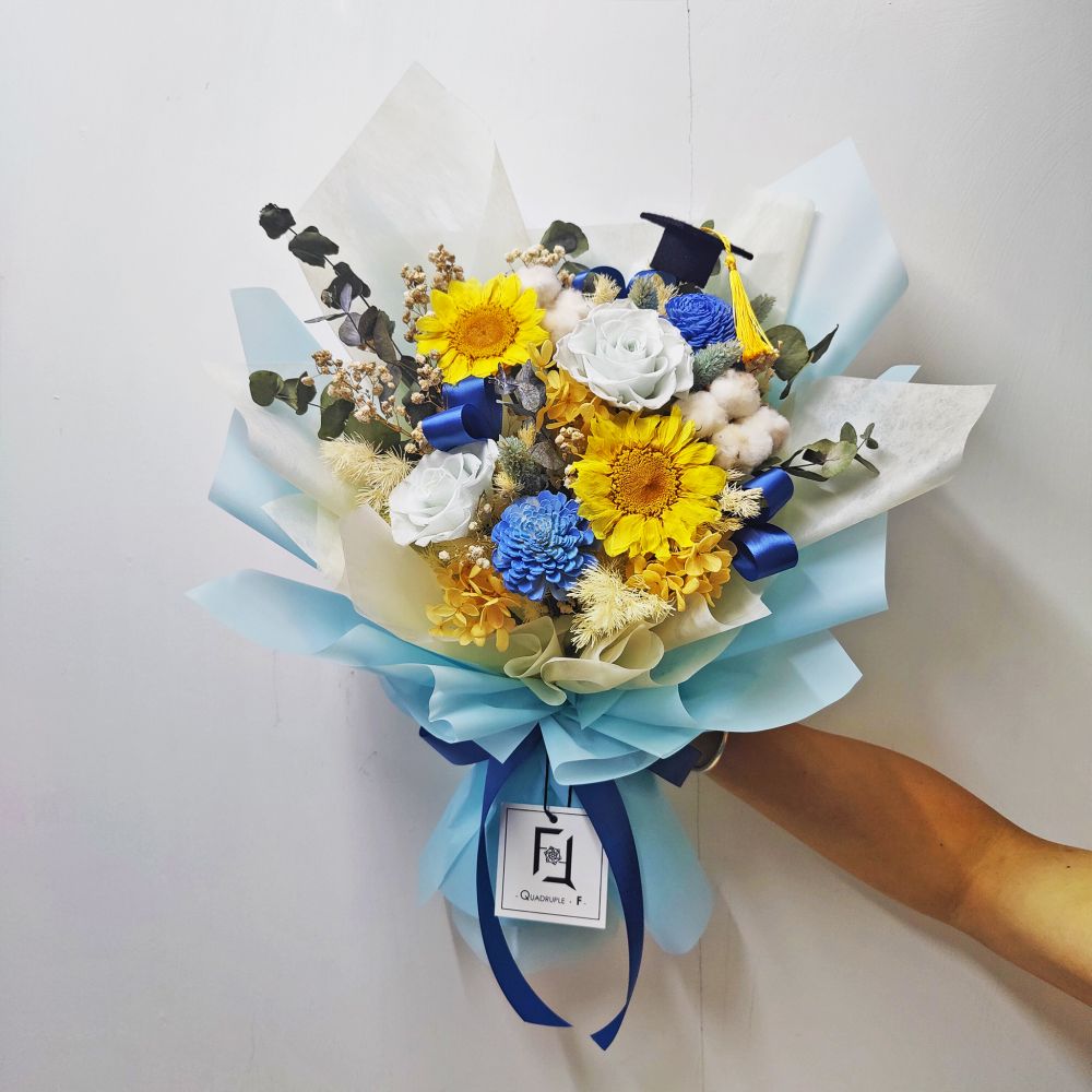 鮮花花束 & 永生花 | 香港花店 6 恆久前程封面圖